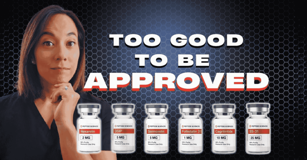 An image of the video thumbnail for Doctor Reviews Peptides - Changing Medicine Forever